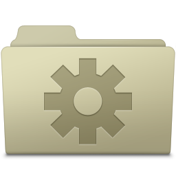 Setting Folder Ash Icon 256x256 png